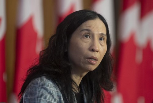 Chief public health officer Dr. Theresa Tam speaks during a technical briefing on the COVID pandemic in Canada, Friday, January 15, 2021 in Ottawa. Tam is warning of 