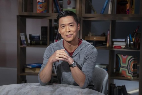 Andrew Chang is photographed at the CBC Toronto studios on Monday, Nov. 14, 2022. THE CANADIAN PRESS/Chris Young