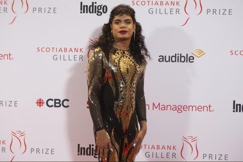 Bilal Baig arrives on the red carpet for the 2021 Scotiabank Giller Prize, in Toronto, Monday, Nov. 8, 2021. The TV comedy series 