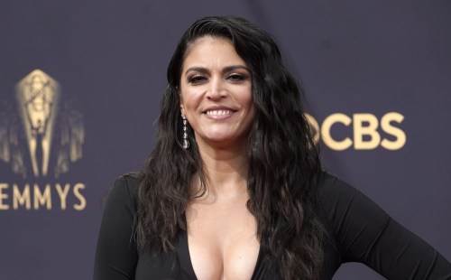 Cecily Strong arrives at the 73rd Primetime Emmy Awards on Sept. 19, 2021, at L.A. Live in Los Angeles. After 11 seasons, Cecily Strong has said farewell to Saturday Night Live. (AP Photo/Chris Pizzello)