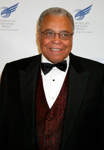 James Earl Jones arrives at the American Theatre Wing benefit in April 2005 in New York. Jones has died at age 93, his agent confirmed on Monday. (File)