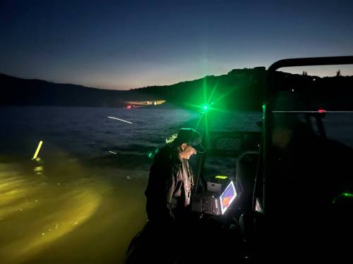 Submerged truck found decades later