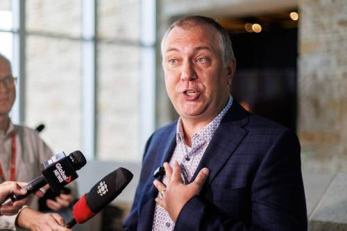 Manitoba Teachers’ Society president Nathan Martindale announced in a Facebook post on Friday that he won’t seek re-election once his two-year appointment ends in the spring. (Winnipeg Free Press)