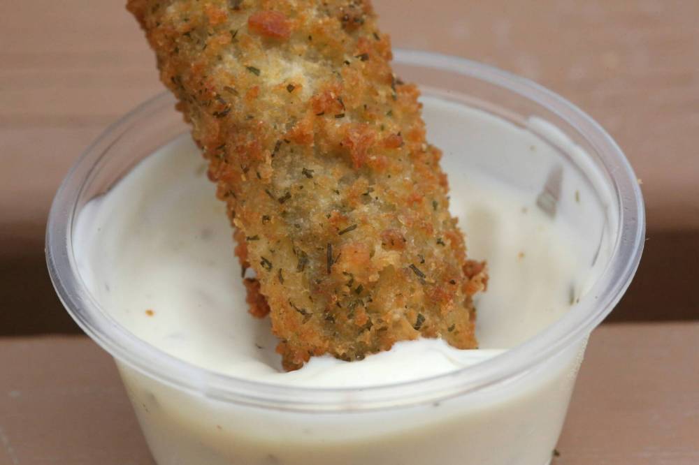 Ninette’s Hot ‘N’ Frosty drive in offers customers a wide assortment of sides and snacks on their menu, including breaded pickles with ranch dressing.