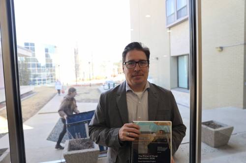 Wayne Kelly of the Rural Development Institute. Kelly said the report will help municipalities provide evidence to support grant applications when they seek funding. (Connor McDowell/The Brandon Sun)