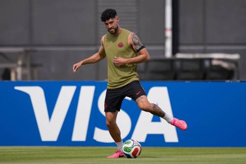 ASHLEY LANDIS / THE ASSOCIATED PRESS
                                Two very different clubs will hit the pitch Saturday since the last time the two sides met at the 2022 World Cup in Qatar. Jonathan Osorio is one of the players for the Canadian side who started the match three-and-a-half years ago.