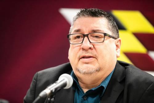 Pimicikamak Cree Nation Chief David Monias introduced the resolution calling for denialism to be criminalized. (Mikaela MacKenzie/Winnipeg Free Press files)