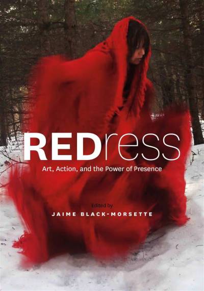 The cover of the book REDress: Art, Action, and the Power of Presence. (Supplied)