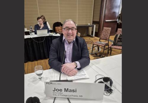 FCM Manitoba director Joe Masi is shown at a Federation of Canadian Municipalities meeting in Ottawa (Submitted)